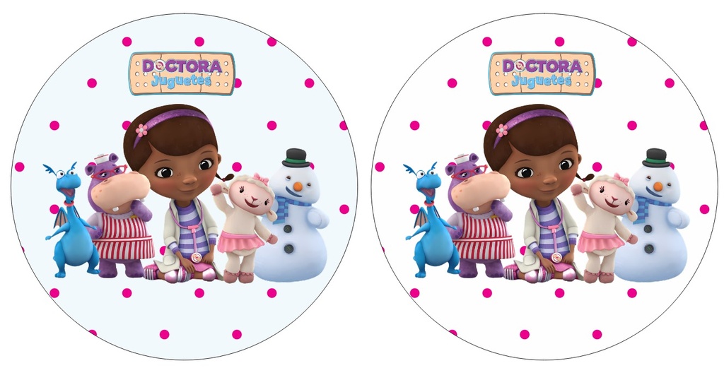 Sublimado de aro Dra. Juguete