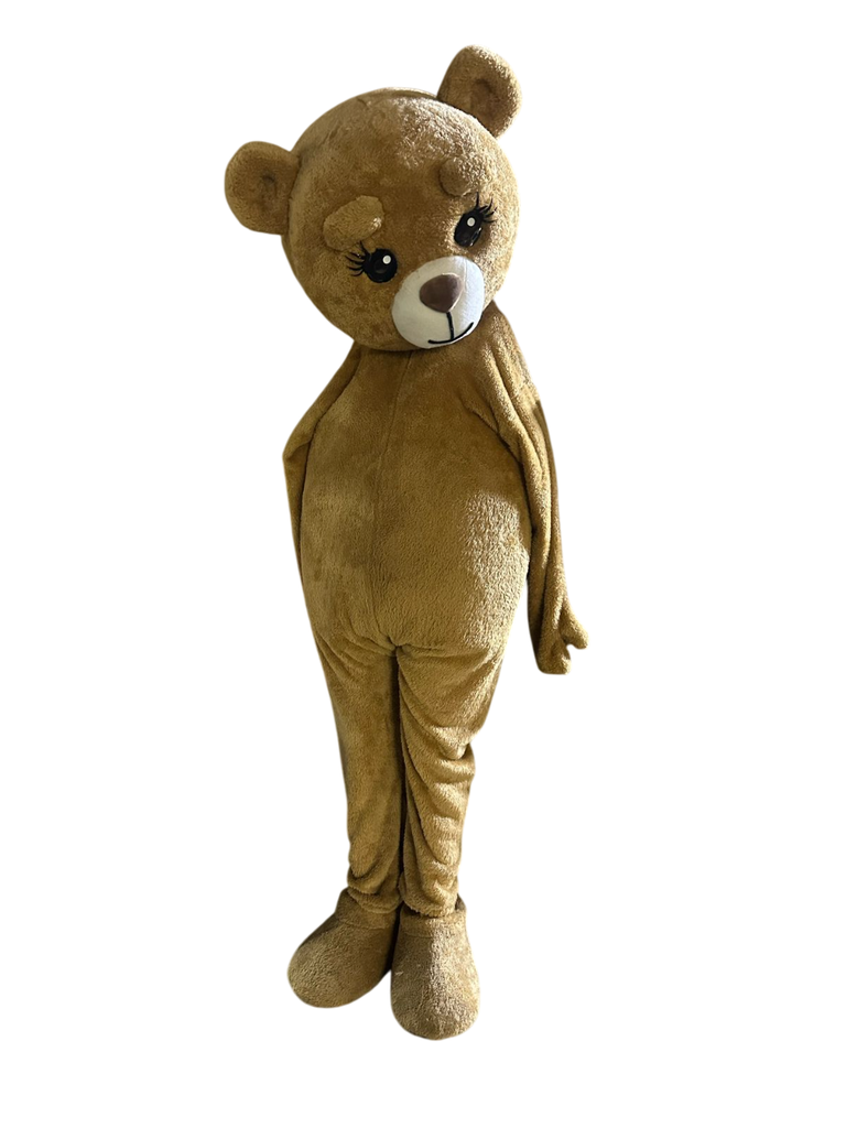 Disfraz de oso y osa peluche para eventos