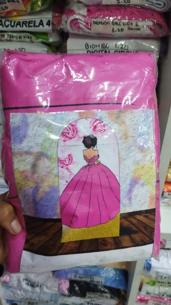 Sublimado de puerta 2x1 m para 15 años