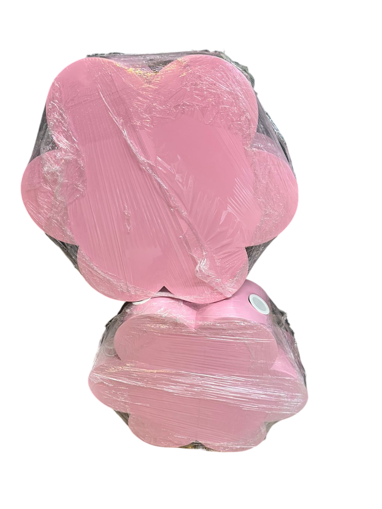 Pódium con iluminación para eventos modelo flor