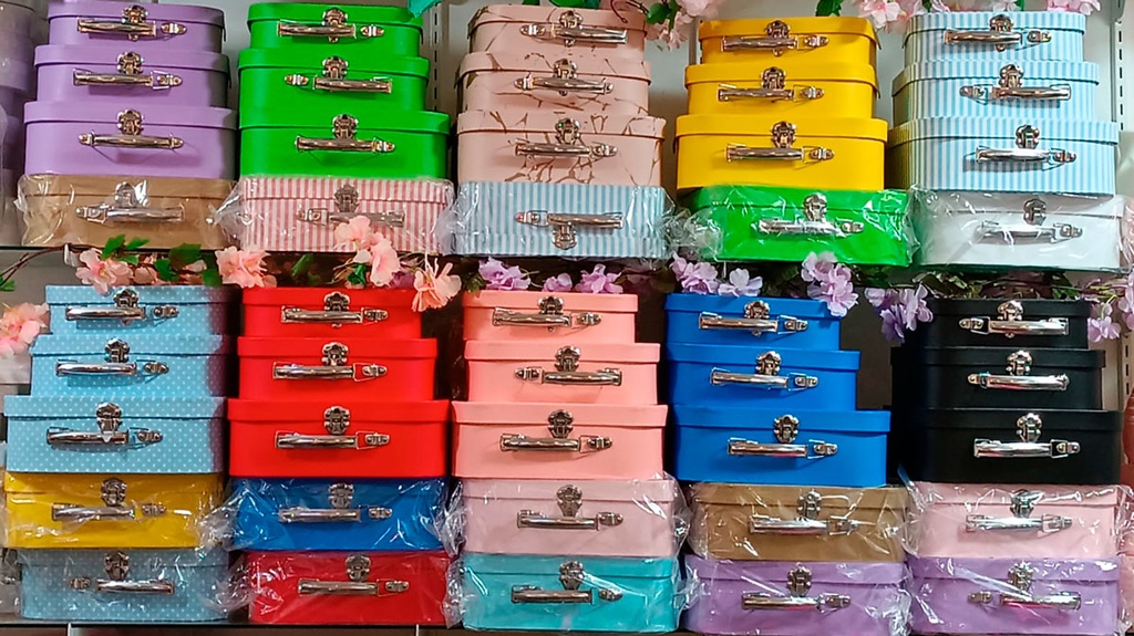 Juego de maleta tres unidades