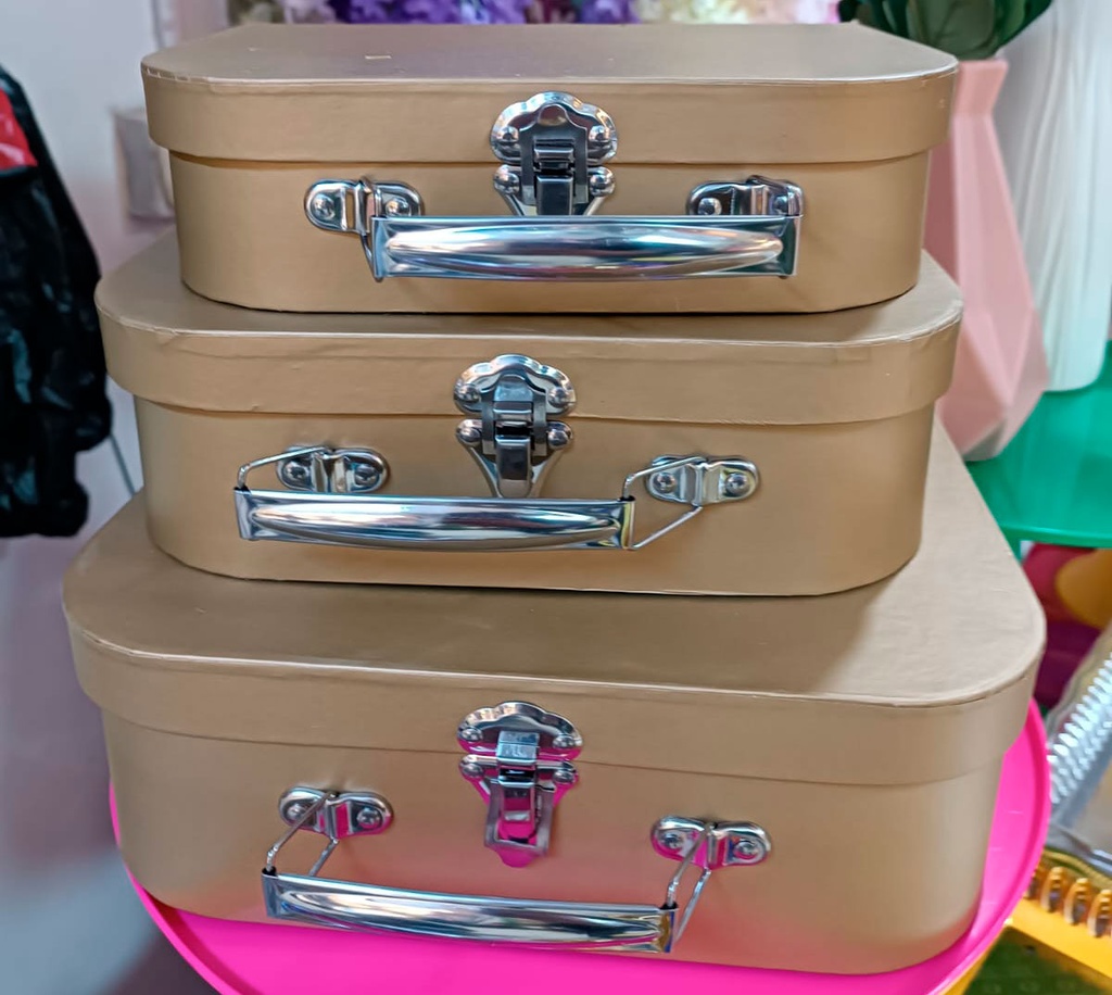 Juego de maleta tres unidades