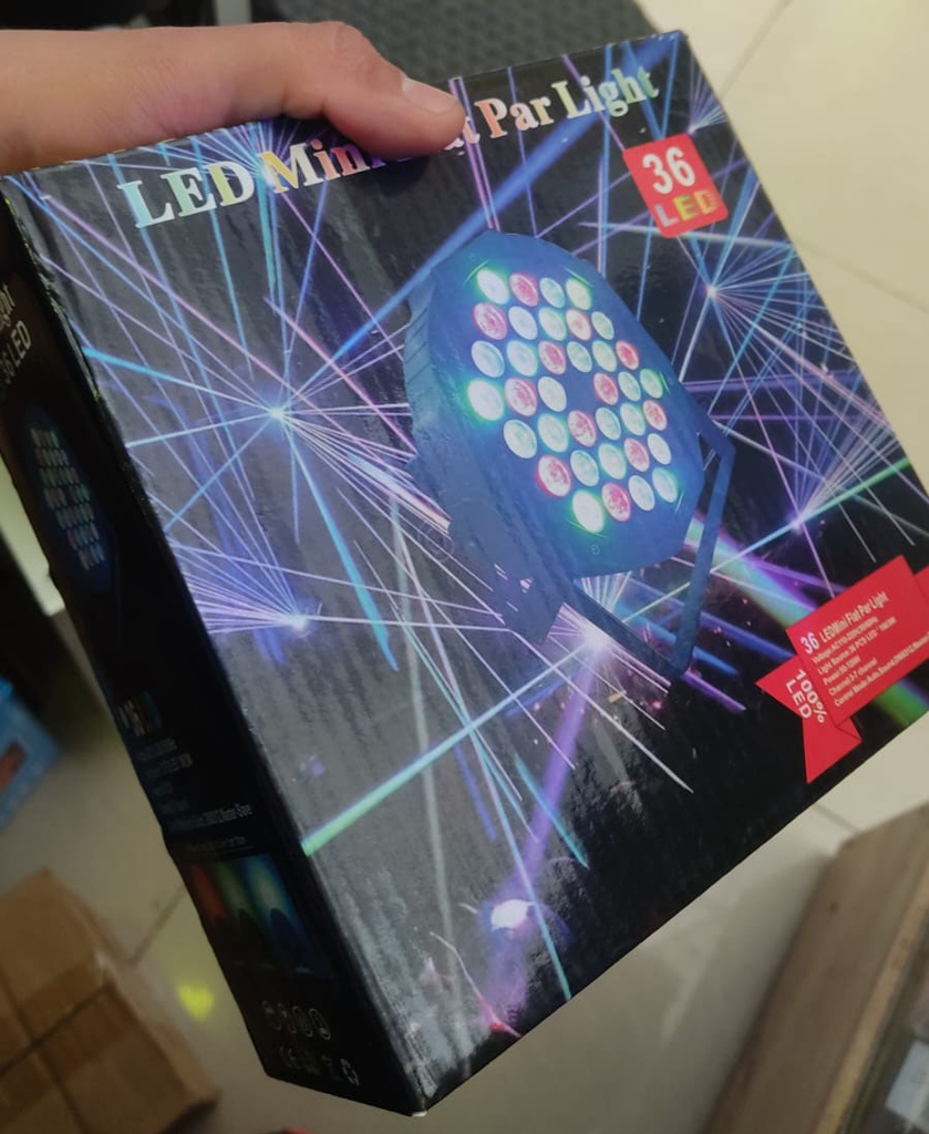 Tacho tricolor programable 36 leds