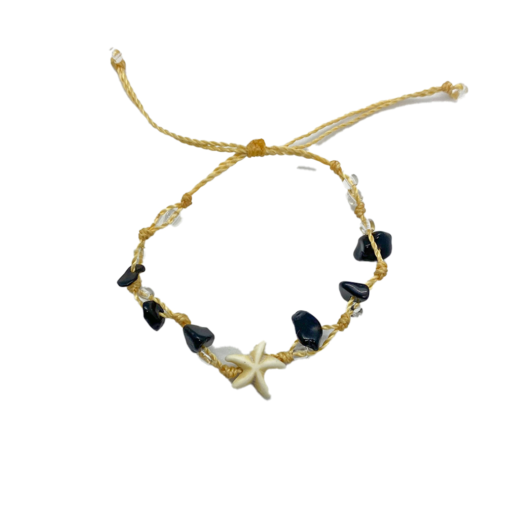 Pulsera de estrella con piedras