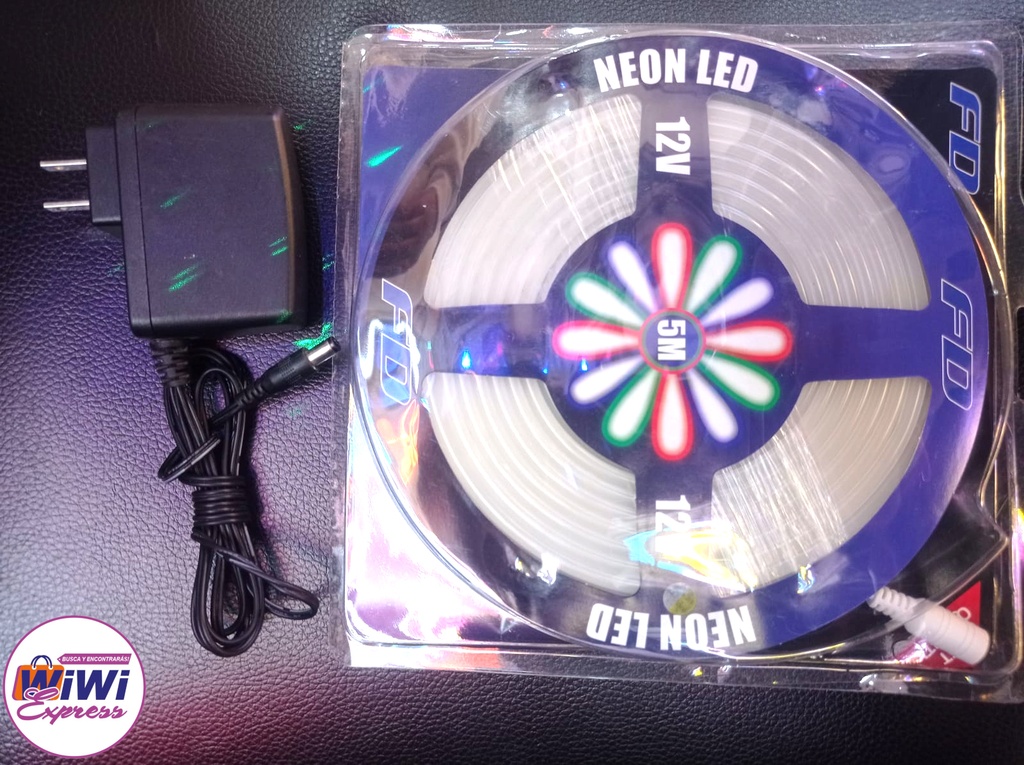 Tiras luces led 5 m para decoraciones 50 piezas cajón