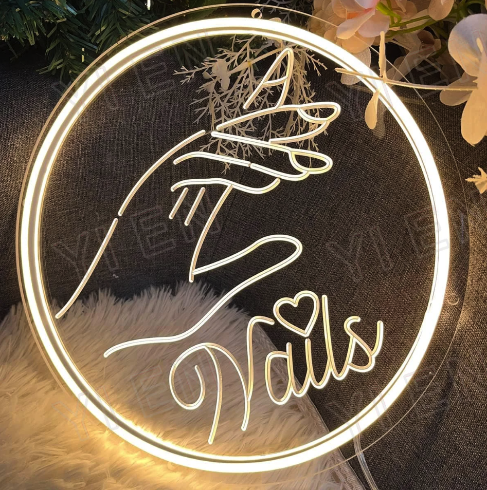 Anuncios publicitarios en neón 60 cm