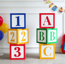 Cubos ABC para decoraciones