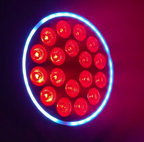 Tacho Par Led 18x12W RGBW + Aro led Dmx Luces DJ Discoteca