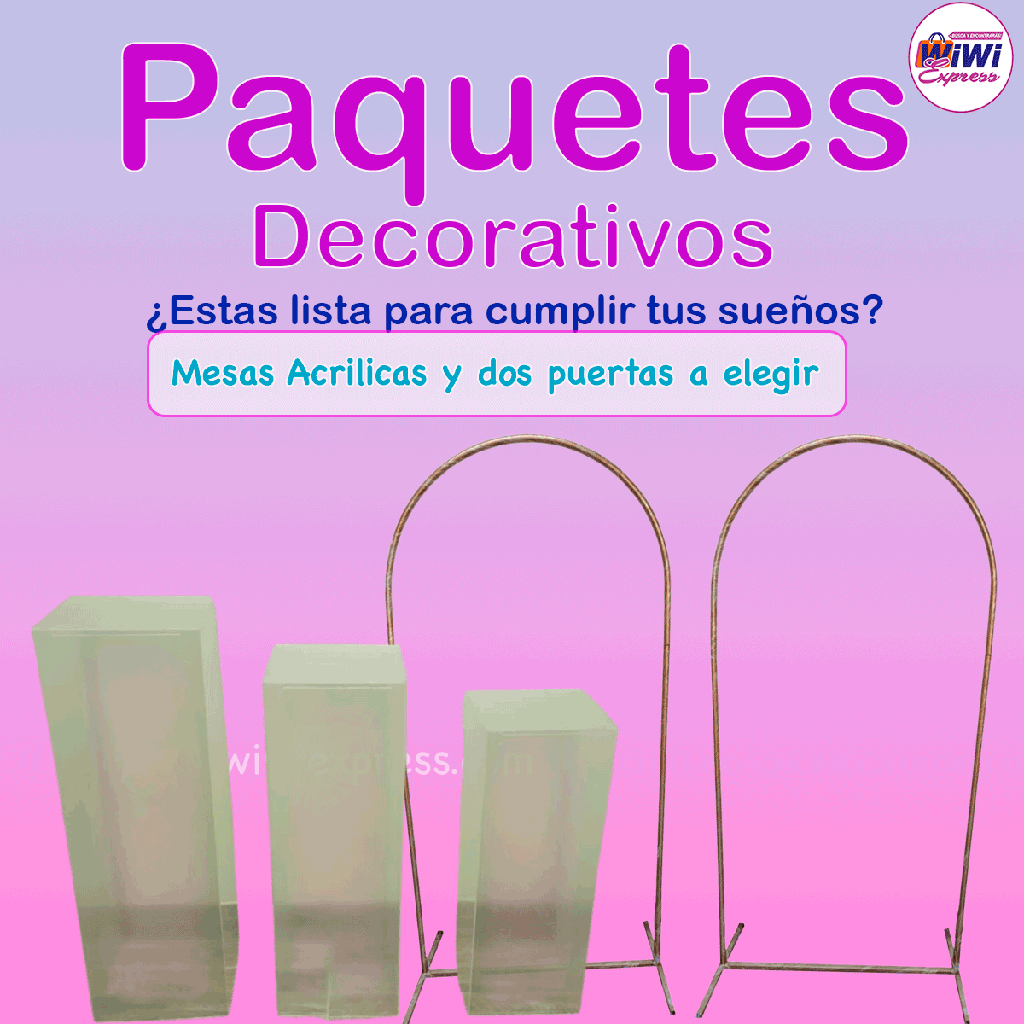 Combo decorativo inicial 18