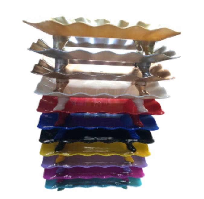 Bandejitas de acrílico para bocaditos