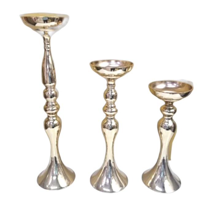 Juego de floreros para decoraciones 3 piezas