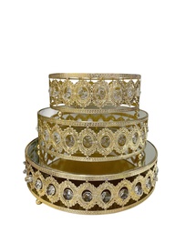 Juego de bandeja espejos 3 piezas