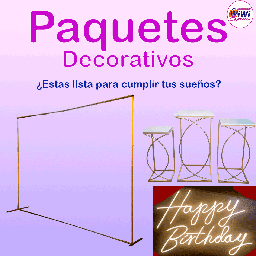 Combo decorativo inicial 4