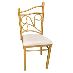 Sillas Tiffany modelo flor para eventos color blanco