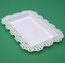 Bandeja plana para bocaditos 2 piezas