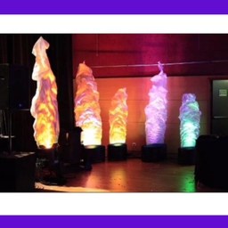 Flama de luces tela para decoraciones