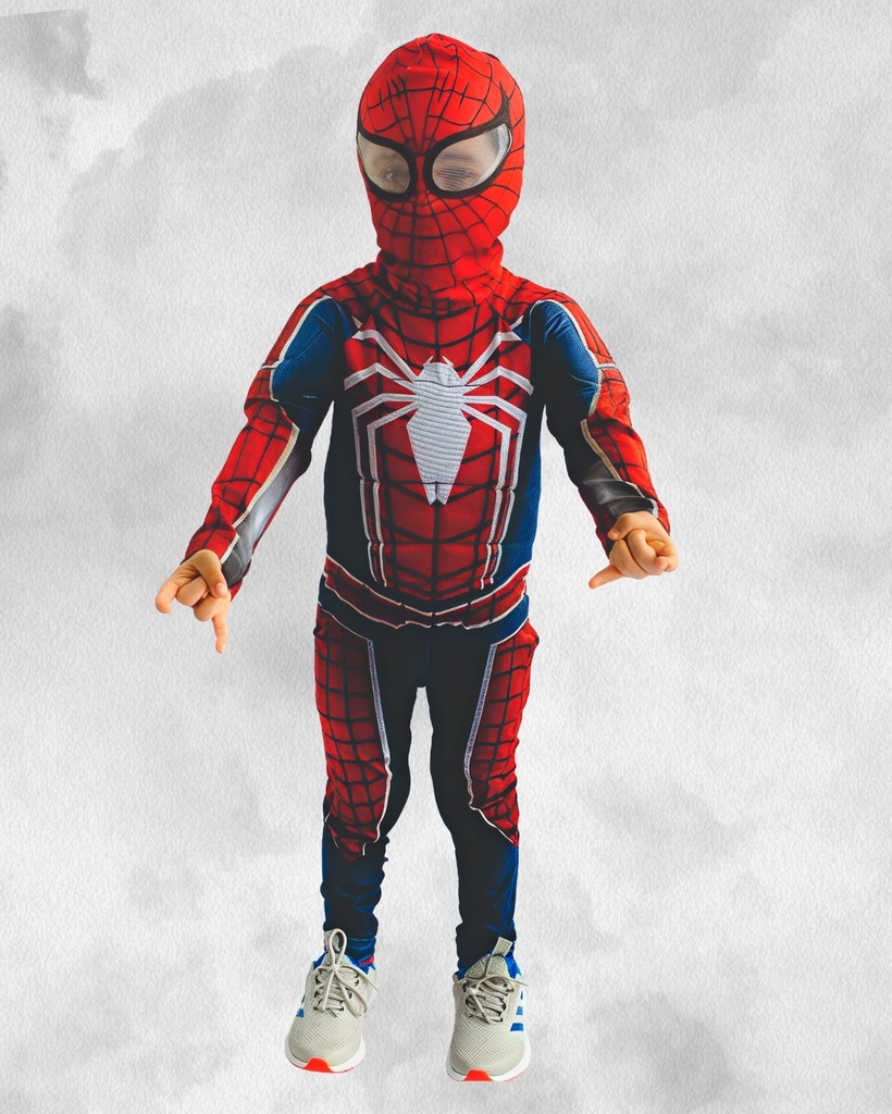 Disfraz del hombre araña