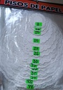 Blondas De Papel Caladas 28 Cm Redondas Blancas para tortas millar