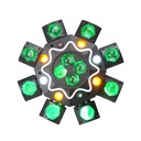 Helicóptero 8 en 1 Luminoso para Eventos y Discotecas