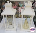 Farol con velas para decoraciones