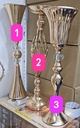 Floreros para decoración 2 piezas