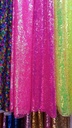 Cortinas lentejuela tornasolado 1.50x1 m