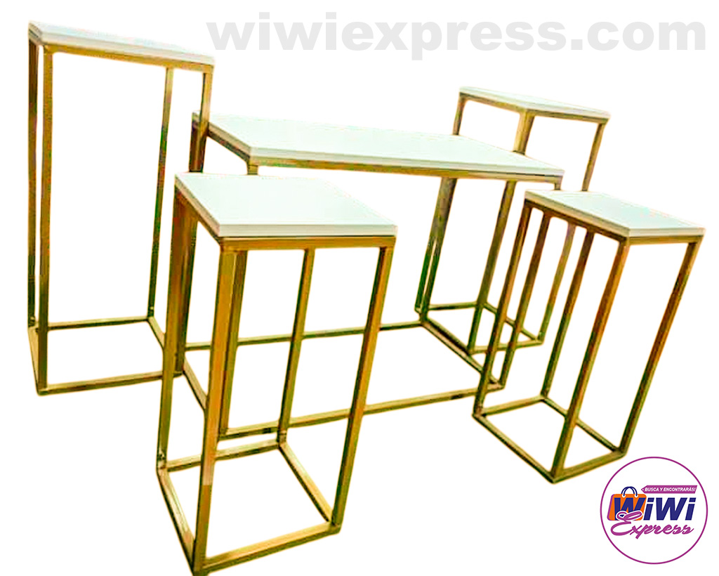 Mesas Nakeds para decoración  x5