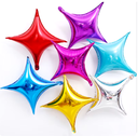Globos estrellas para decoraciones 4 puntas 10 pulgadas