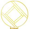 Aros con diseño para decoraciones