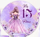 Sublimado de aros 2 m para 15 años
