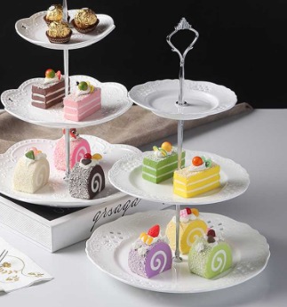 Porta bocaditos para decoraciones cerámica