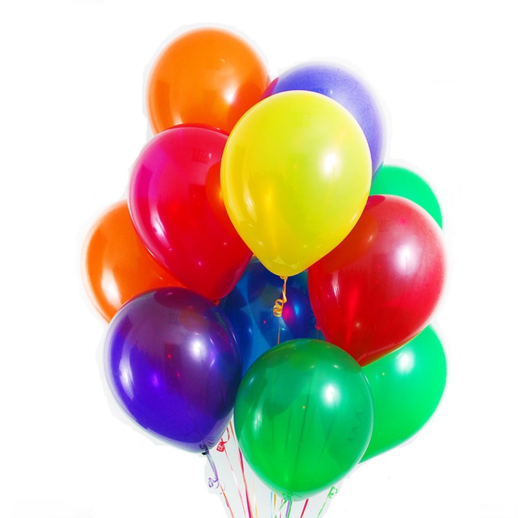Bolsa de Globos Latex Standar 100 unid. N# 10