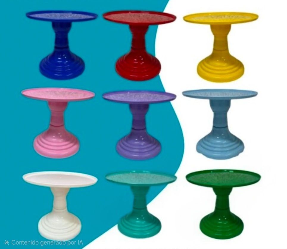 Porta torta de 28 cm para decoraciones 12 unidades