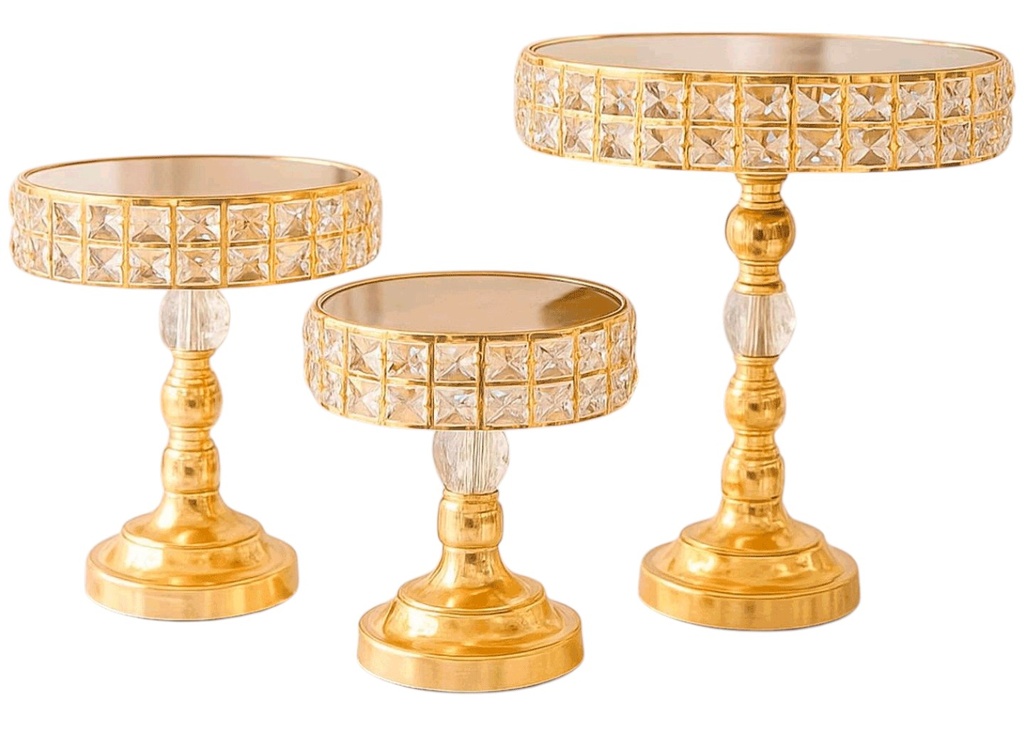 Pedestal modelo de cuadritos con piedra