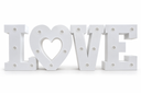 Letras LOVE de 80 cm con iluminación precio por letra