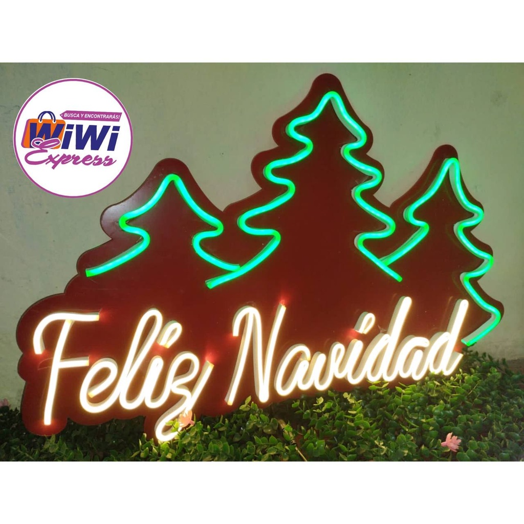 Letrero Feliz Navidad