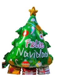 Globo árbol navidad