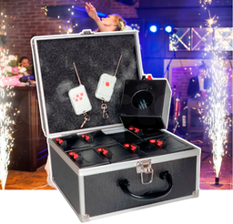 Maletín Porta Chisperos Electrónicos de 8 con Control Remoto