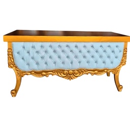 Mesa elegante para decoraciones de eventos 1x2m