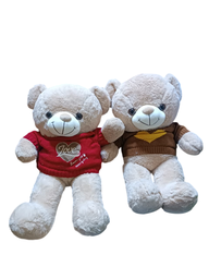 Pareja de osos peluche de 40 cm ideal para regalos o decoraciones
