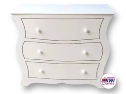 Comoda de Trupan Blanco ideal para decoraciones