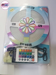 Tira Multicolores RBG 5m con control