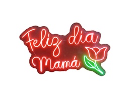 Letrero feliz día Mamá